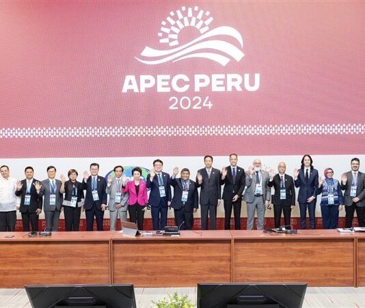 Tajvan na forumu APEC izpostavil svoje dosežke na področju zelene energije Foto: CNA.