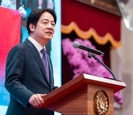 Novoletni nagovor predsednika Laia Foto: Predsednik Lai Ching-te, CNA.