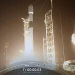 Prva tajvanska misija na luno uspešno izstreljena Foto: Ameriški nacionalni urad za aeronavtiko in vesolje prikazuje trenutek, ko je SpaceXova raketa Falcon 9 vzletela s Floride, CNA.