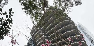 Stanovanja v tajpejski stolpnici v obliki DNK naprodaj Foto: CNA.