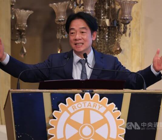 Lai v svojem prvem napovedanem nagovoru zavrnil trditve LRK glede Tajvana Foto: CNA.