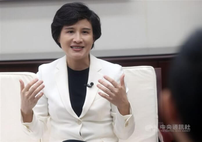 Foto: Podpredsednica vlade Cheng Li-chiun, CNA.