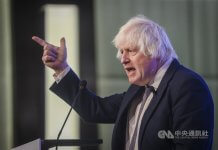 Nekdanji britanski premier izrazil podporo Tajvanu in pozval k poglobitvi vezi Foto: CNA.