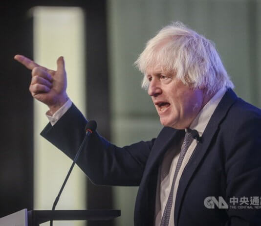 Nekdanji britanski premier izrazil podporo Tajvanu in pozval k poglobitvi vezi Foto: CNA.