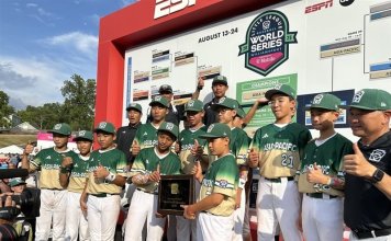 BASEBALL/Tajvan po 29 letih osvojil prvo mesto na svetovnem prvenstvu mladih Little League Foto: CNA.
