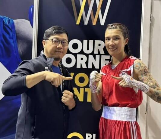 Huang Hsiao-wen zmagovalka svetovnega prvenstva v boksu, tretje zlato v karieri Foto: CNA.