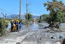 Število smrtnih žrtev tajfuna Ragasa se je po najdbi trupla v reki Hualien povečalo na 18 Foto: CNA.