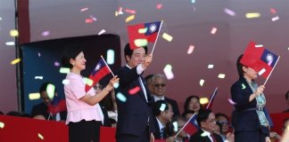 Predsednik Lai se je v nacionalnem nagovoru zavezal k izgradnji sistema zračne obrambe »T-Dome« Foto: CNA.