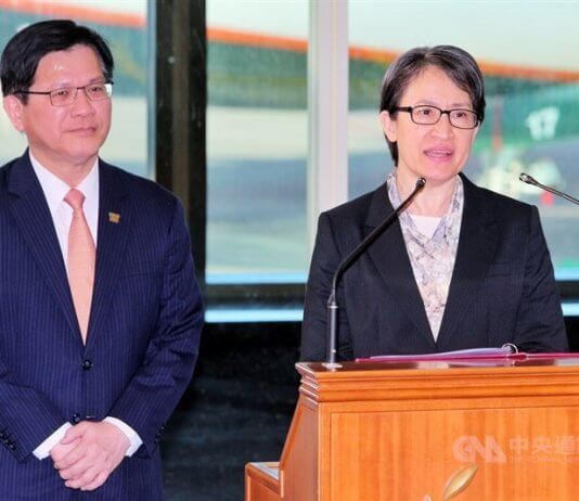 Tajvanska podpredsednica prvič uradno nagovorila Evropski parlament Foto: MOFA, Taiwan (ROC).