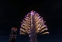 Ministrstvo za zunanje zadeve bo prenašalo silvestrski ognjemet na nebotičniku Taipei 101 Foto: Taiwan Today.