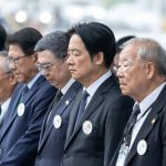 Predsednik Lai se je udeležil spominske slovesnosti ob 28. februarju Foto: Predsednik Lal Ching-te ob spominski slovesnosti v Kaohsiungu.