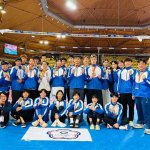 Tajvan osvojil 3 zlata in 2 bronasti odličji na odprtem prvenstvu Nizozemske v taekwondoju Foto: Tajvanska ekipa v taekwondoju s svojimi odličji, Su Tai-yuan, CNA.