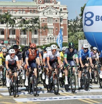 Začetek dirke Tour de Taiwan 2026 Foto: CNA.