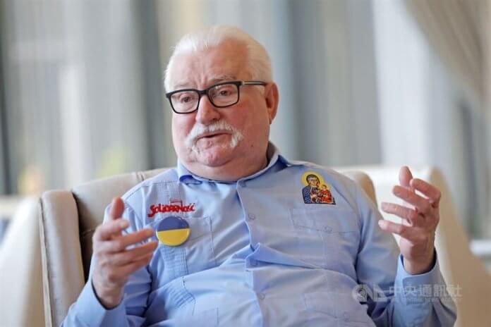 Foto: Nekdanji poljski predsednik Lech Wałęsa, CNA.