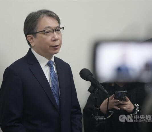 Vodja Sveta za nacionalno varnost je posredno kritiziral potovanje predsednice KMT na Kitajsko Foto: Generalni direktor Urada za nacionalno varnost Tsai Ming-yen.