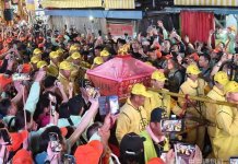 Romanje Baishatun Mazu se je začelo z rekordnim številom 460.000 udeležencev