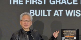 Tajvan je »epicenter« proizvodnje napredne elektronike: Jensen Huang Foto: Jensen Huang, ustanovitelj in izvršni direktor podjetja Nvidia Corp.