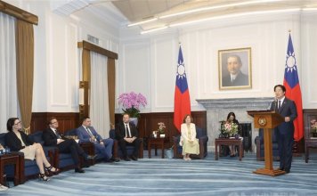 Ministrstvo za zunanje zadeve se zahvaljuje Evropskemu parlamentu za priznanje vztrajnosti Tajvana Foto: CNA.